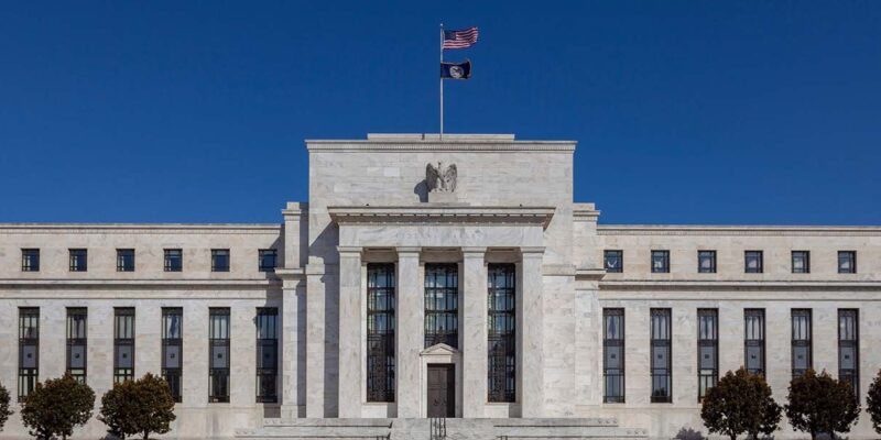 Federal Reserve Building under Blue Sky