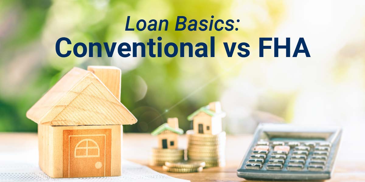 conventional loan vs fha loan with toy house