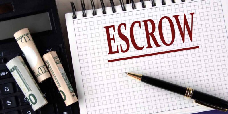 Escrow holdback