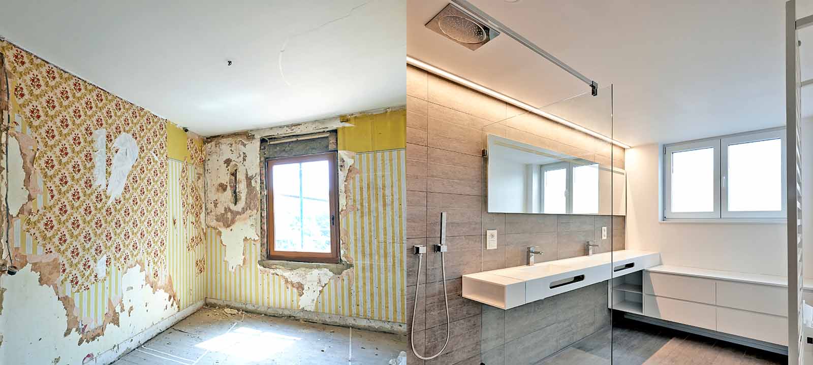 Bathroom Renovation Before and After