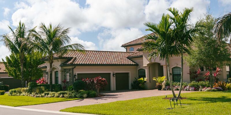 Typical Florida Style Home