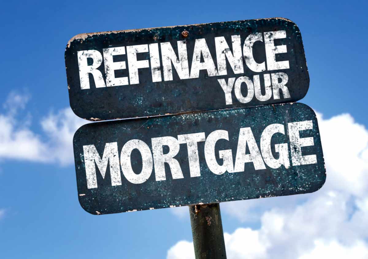 Refinance sign