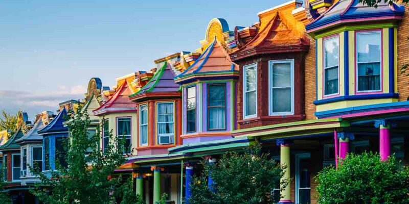 Row of Maryland Houses DPA